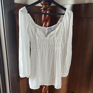 Elegant White Women's Top